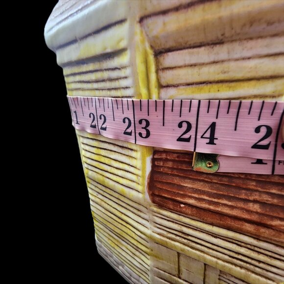 Vintage Cookie Jar Treasure Craft Cannister Retro 70s House Storage Container - Picture 8 of 10